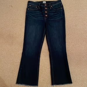Jcrew Billie Demi Boot Crop jeans